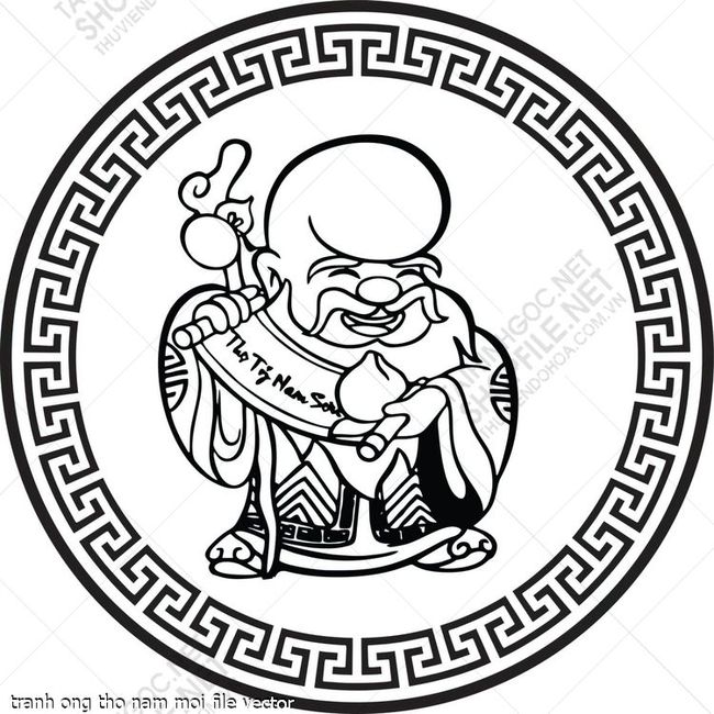tranh ong tho nam moi file vector